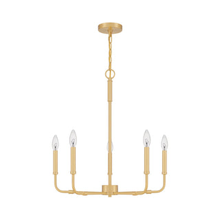 Abner Lustre Industriel Moderne Laiton