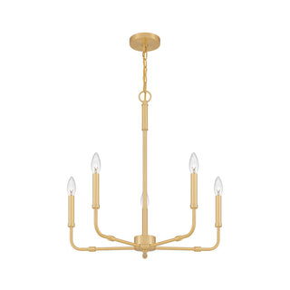 Abner Lustre Industriel Moderne Laiton