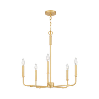 Abner Lustre Industriel Moderne Laiton