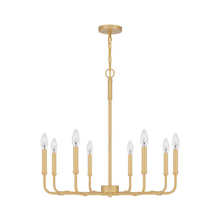 Abner Lustre Industriel Moderne Laiton