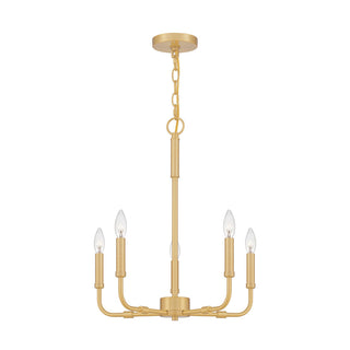 Abner Lustre Industriel Moderne Laiton