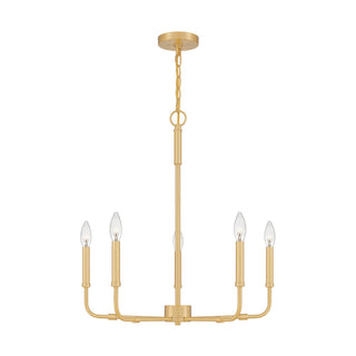 Abner Lustre Industriel Moderne Laiton