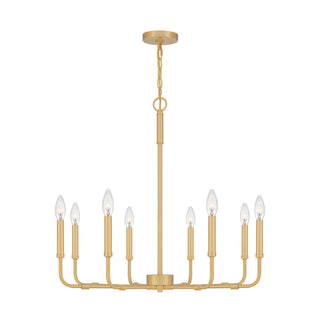 Abner Lustre Industriel Moderne Laiton