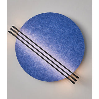 Abstract Sunrise Felt Wall Sconce-Neutral Decor