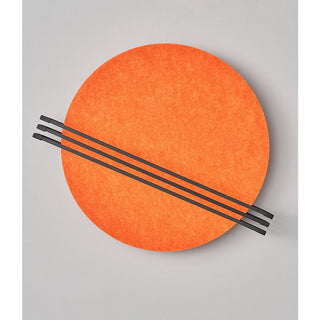 Abstract Sunrise Felt Wall Sconce-Neutral Decor