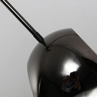 Lustra Lustre Élégant en Verre Noir