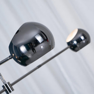 Lustra Lustre Élégant en Verre Noir