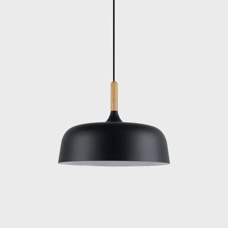 Galio Suspension Lampe Abat-jour Blanc en Bois