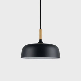 Lustra Suspension Lampe Abat-jour Blanc en Bois