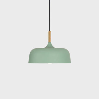 Lustra Suspension Lampe Abat-jour Blanc en Bois