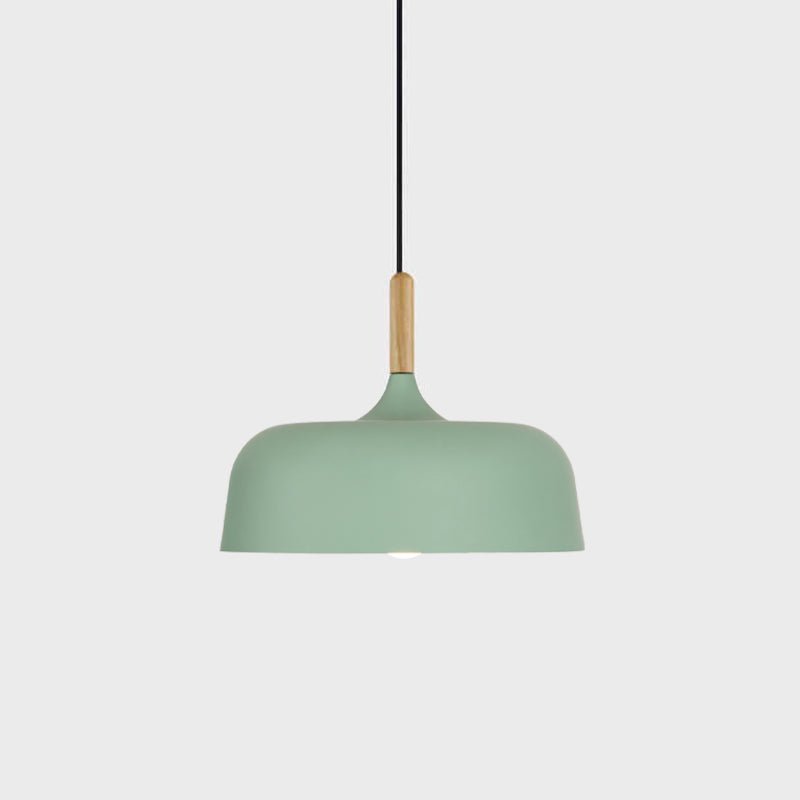 Galio Suspension Lampe Abat-jour Blanc en Bois