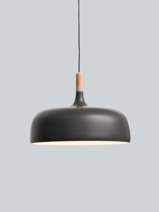 Lustra Suspension Lampe Abat-jour Blanc en Bois