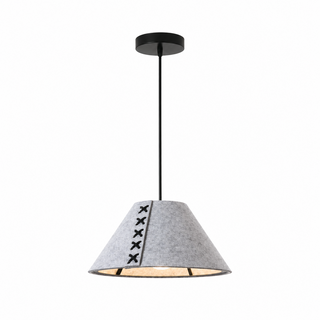Acoustic Felt Pendant Light-Neutral Decor