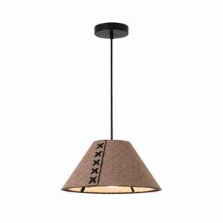Acoustic Felt Pendant Light-Neutral Decor