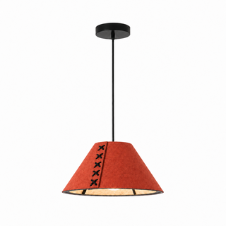Acoustic Felt Pendant Light-Neutral Decor