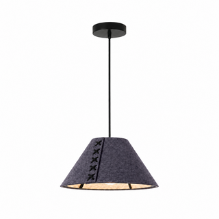 Acoustic Felt Pendant Light-Neutral Decor