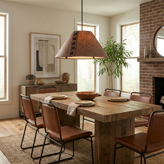 Acoustic Felt Pendant Light-Neutral Decor