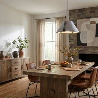 Acoustic Felt Pendant Light-Neutral Decor