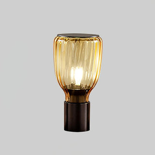 Vathayra Glass Table Lamp-Neutral Decor