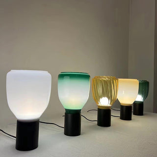 Vathayra Glass Table Lamp-Neutral Decor