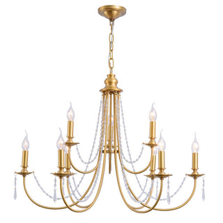 Acroma Lustre Cristal Moderne Traditionnel