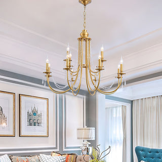 Acroma Lustre Cristal Moderne Traditionnel