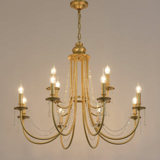 Acroma Lustre Cristal Moderne Traditionnel