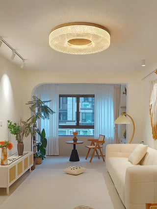 Solara Plafonnier Acrylique Anneau Moderne Minimaliste-Luire
