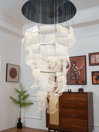 Lustra Lustre Acrylic LED Abstract Floating