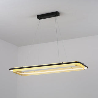 Erveliel Lustre Rond Métal Minimaliste Moderne