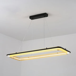 Erveliel Lustre Rond Métal Minimaliste Moderne