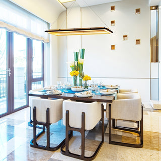 Erveliel Lustre Rond Métal Minimaliste Moderne