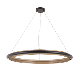 Erveliel Lustre Rond Métal Minimaliste Moderne