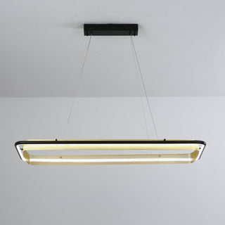 Erveliel Lustre Rond Métal Minimaliste Moderne