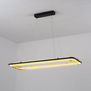 Erveliel Lustre Rond Métal Minimaliste Moderne
