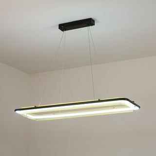 Erveliel Lustre Rond Métal Minimaliste Moderne