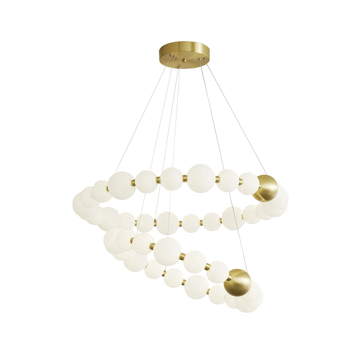Salios Lustre Élégance Art Perles Plastique