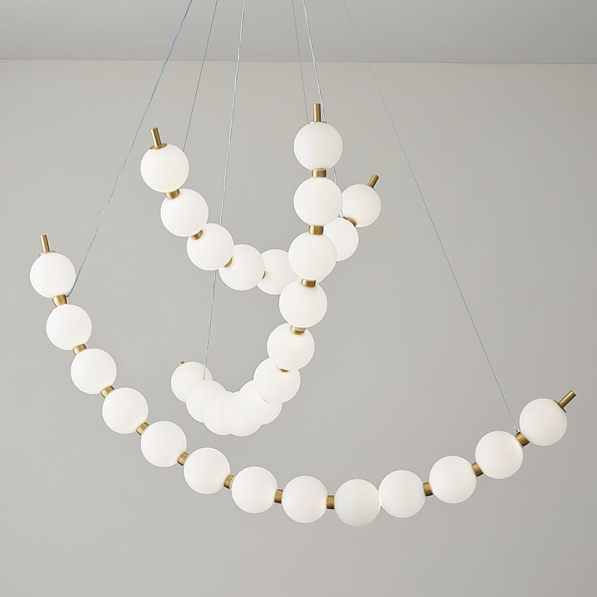 Salios Lustre Élégance Art Perles Plastique