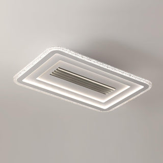 Ulthaara Lampe Plafonnier Rectangulaire Ultra-Fine Minimaliste Moderne
