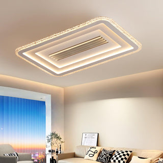 Ulthaara Lampe Plafonnier Rectangulaire Ultra-Fine Minimaliste Moderne