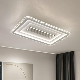 Ulthaara Lampe Plafonnier Rectangulaire Ultra-Fine Minimaliste Moderne