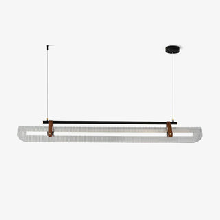 Lustra Suspension Lampe Acrylique Linéaire Moderne pour Salle à Manger