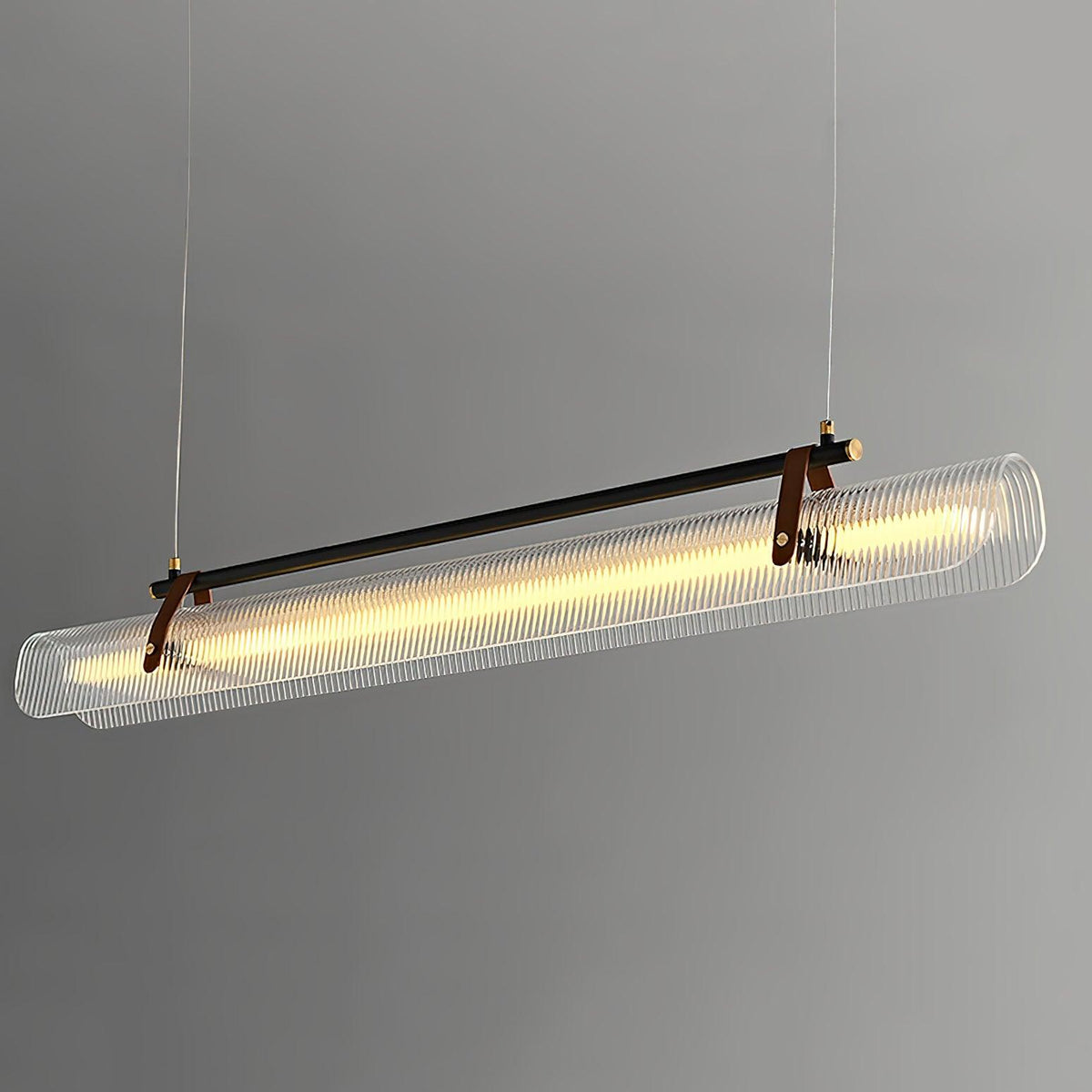 Florelle Suspension Lampe Acrylique Linéaire Moderne pour Salle à Manger
