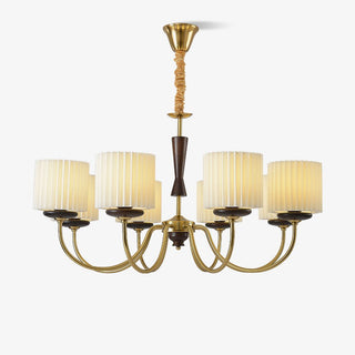 Lustra Lustre en Laiton Tissu
