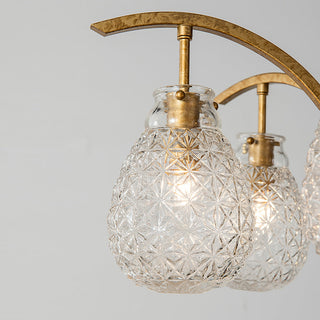 Adams Lustre Verre Luxe Postmoderne
