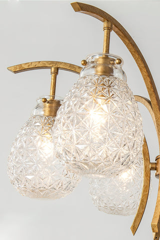 Adams Lustre Verre Luxe Postmoderne