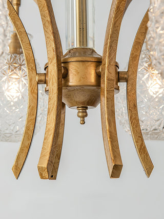 Adams Lustre Verre Luxe Postmoderne