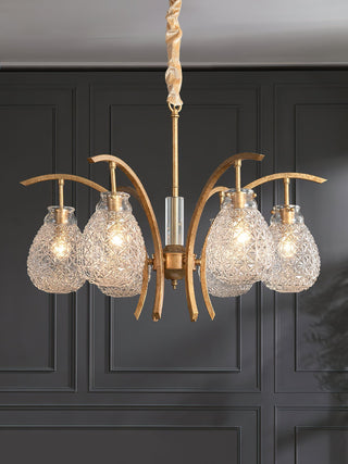 Adams Lustre Verre Luxe Postmoderne