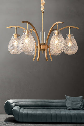 Adams Lustre Verre Luxe Postmoderne