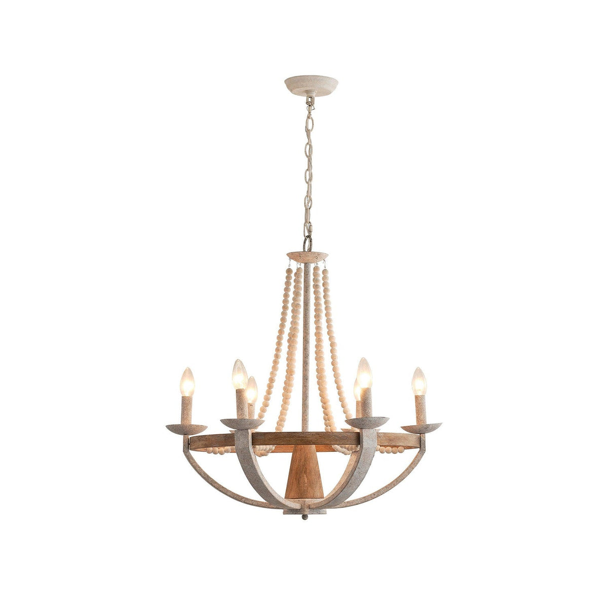 Adan Lustre Bois Moderne Traditionnel